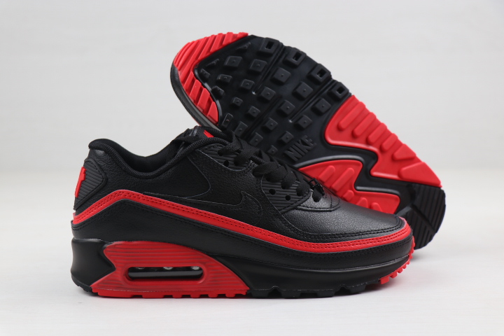 2020 Nike Air Max 90 Black Red Shoes